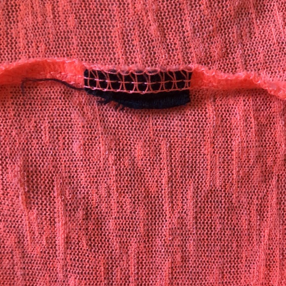 Leo Meets Virgo Large bright orange tank top - Picture 6 of 6